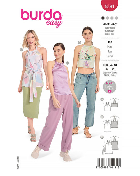 Burda Schnittmuster 5891