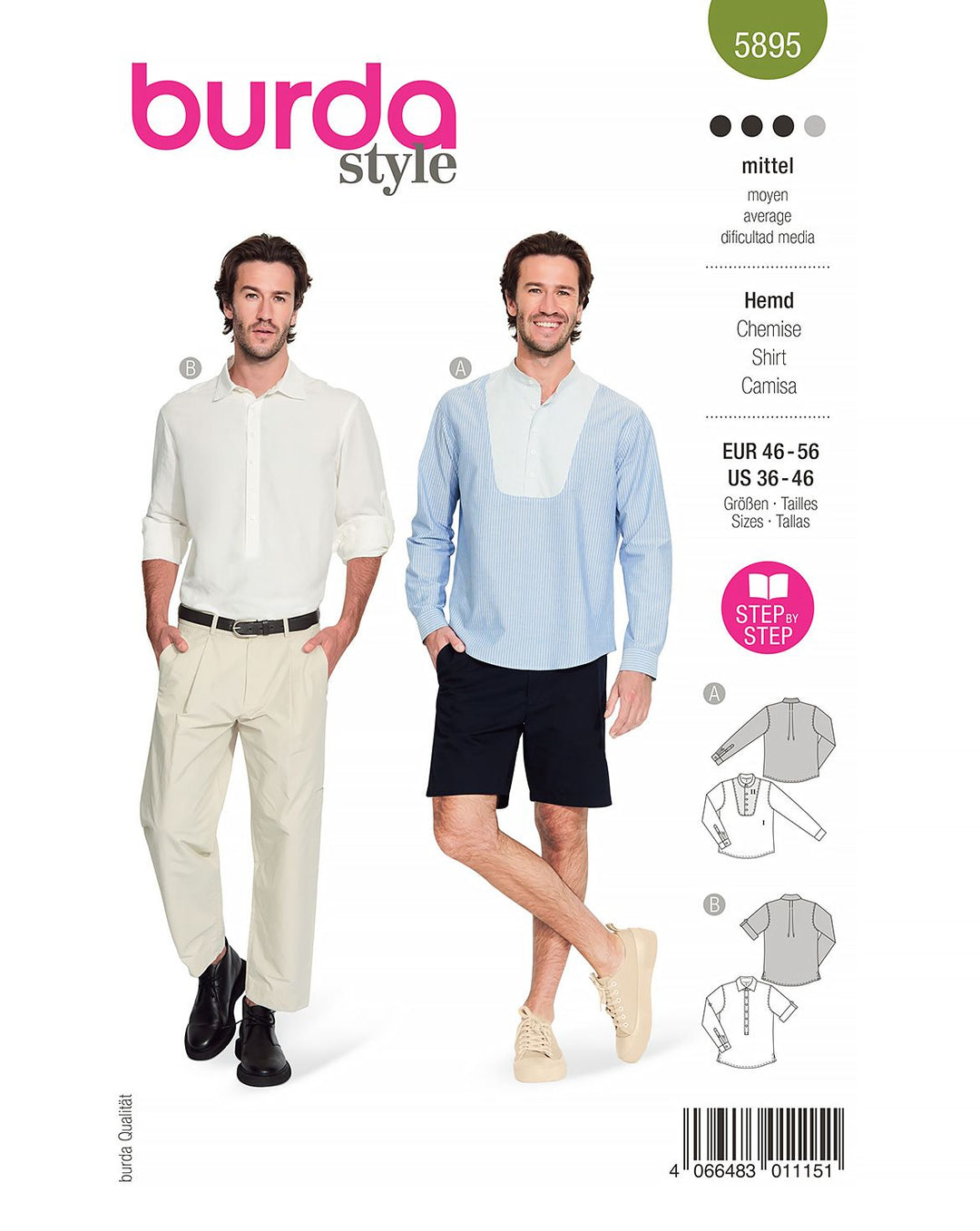 Burda Schnittmuster 5895