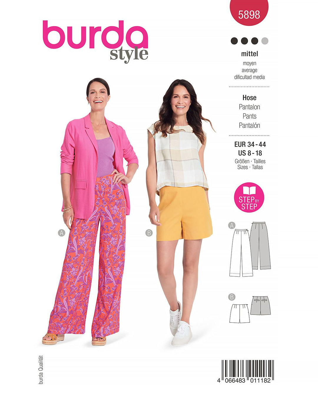 Burda Sewing Pattern 5898