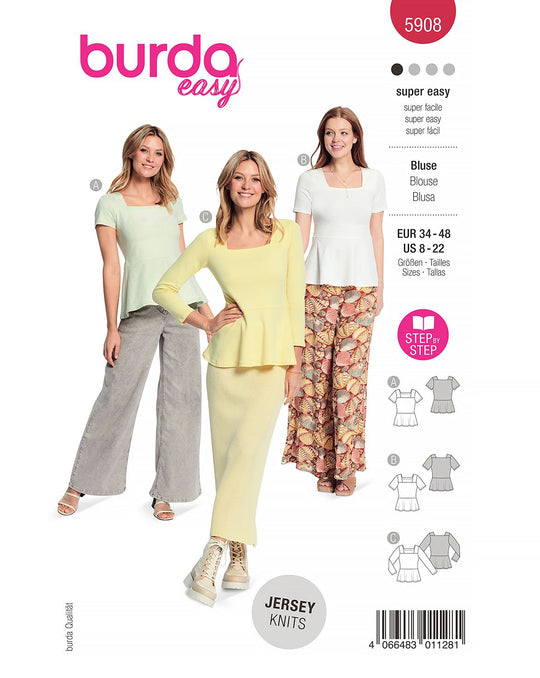 Burda Schnittmuster 5908