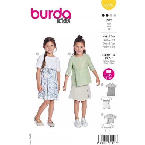 Burda Schnittmuster 9226