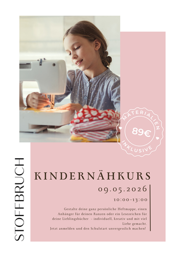 Children's Sewing Course - 09.05.2026