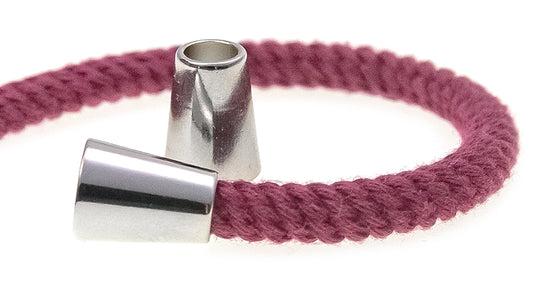 Kordelenden Silber 6mm