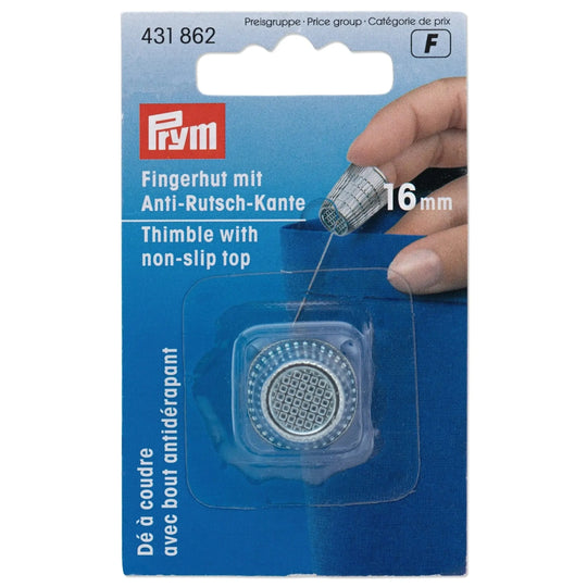 Fingerhut mit Anti-Rutsch-Kante Metall