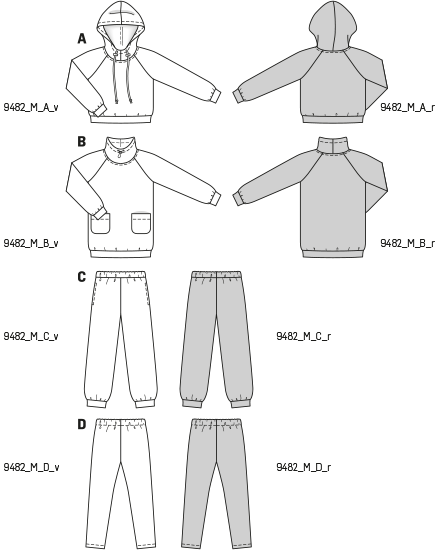Burda Schnittmuster 9482
