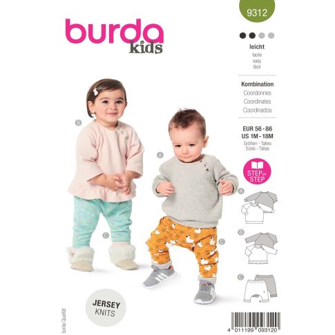 Burda Sewing Pattern 9312