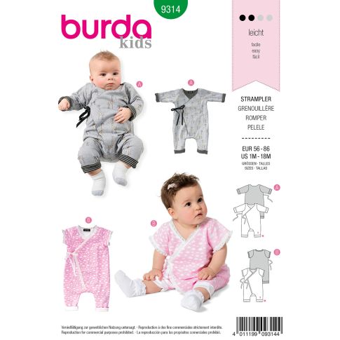 Burda Sewing Pattern 9314