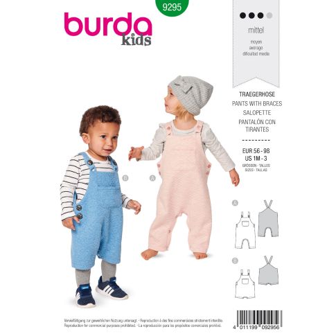 Burda Schnittmuster 9295