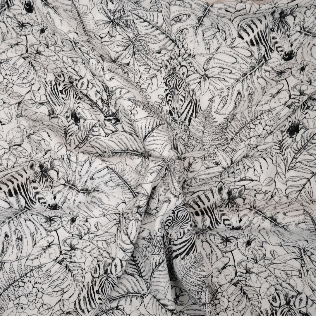 Viscose - Black Elegance