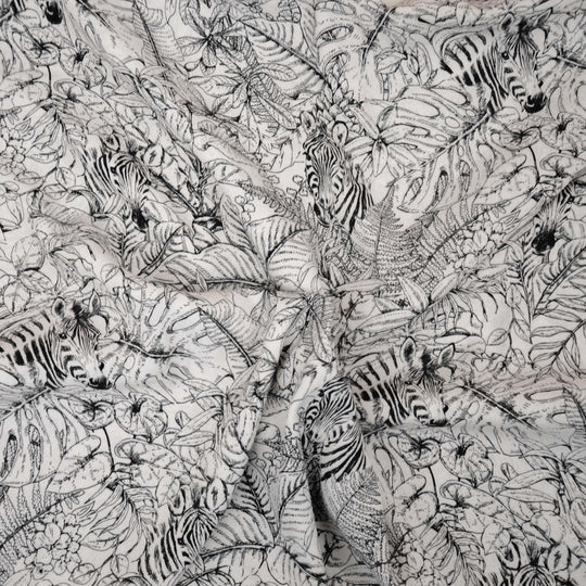 Viscose - Black Elegance