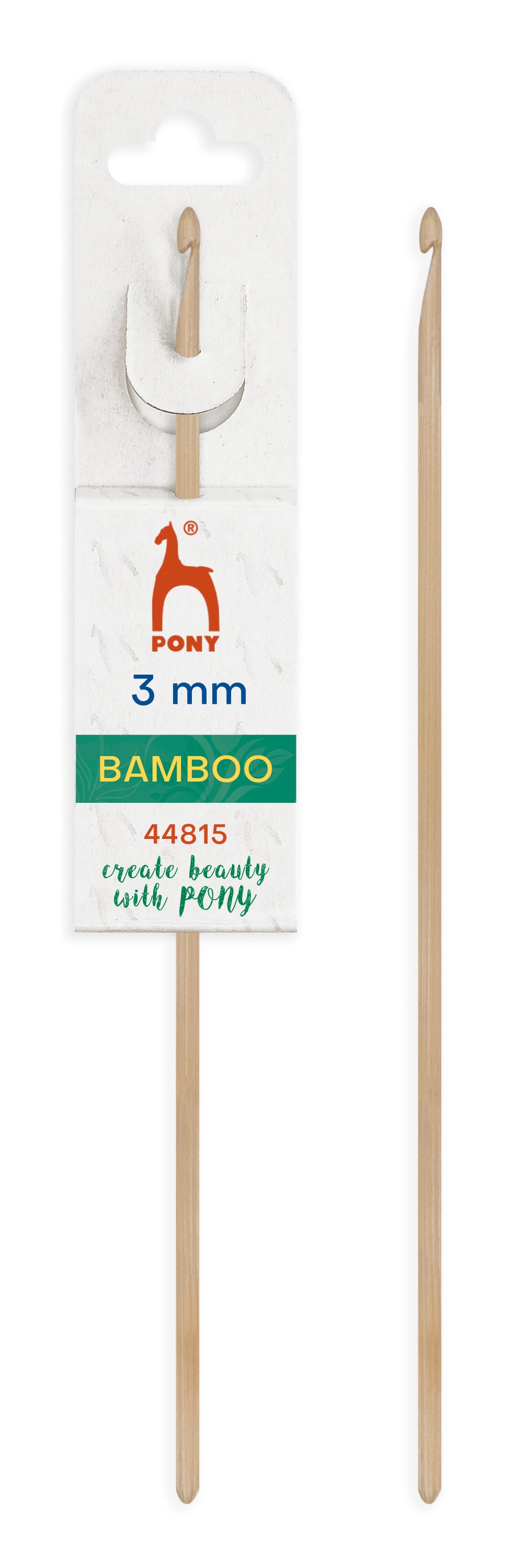 Pony Bambus Häkelnadel