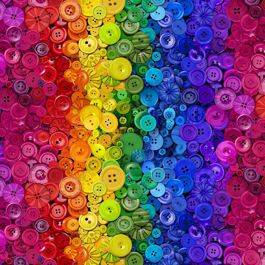 Timeless Treasure - Button Wave