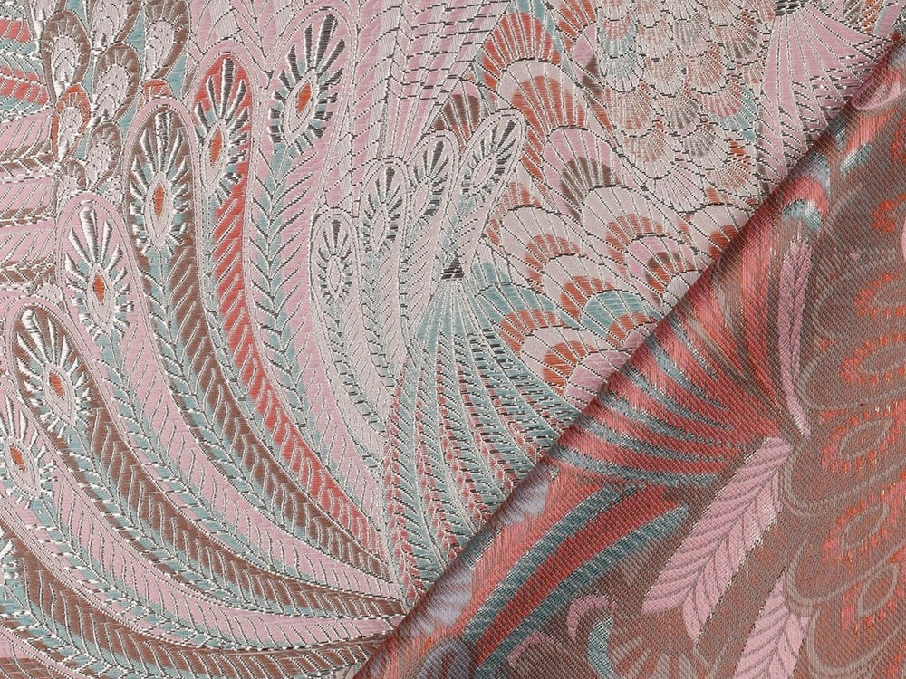 Jaquard Lurex Federn