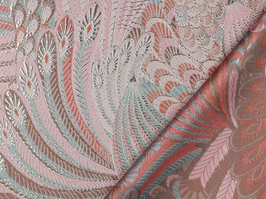 Jaquard Lurex Federn