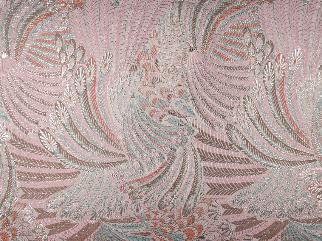 Jaquard Lurex Federn