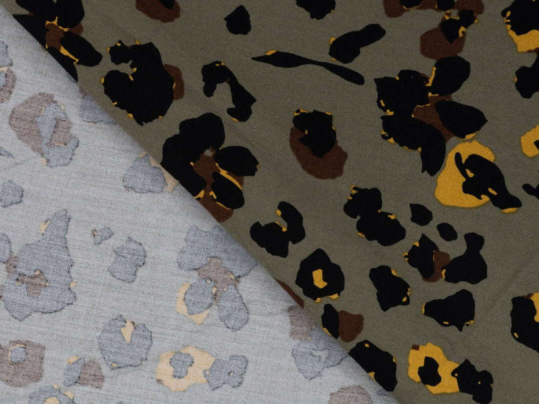 Viskose Twill - Grün