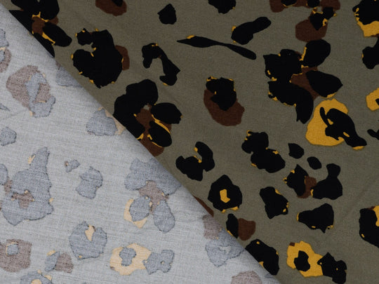 Viskose Twill - Grün