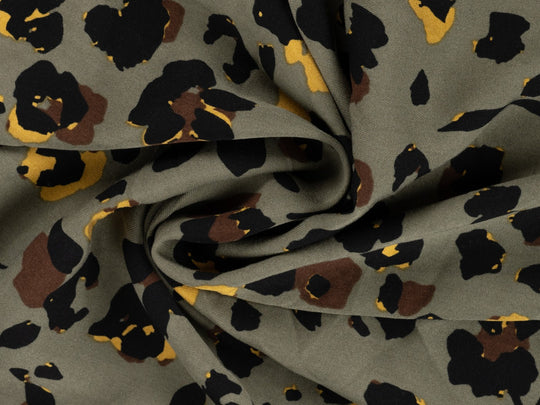 Viskose Twill - Grün