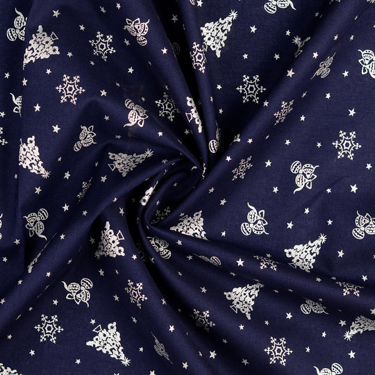 Cotton - Silver Tree
