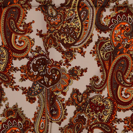 Strech Popeline - Paisley