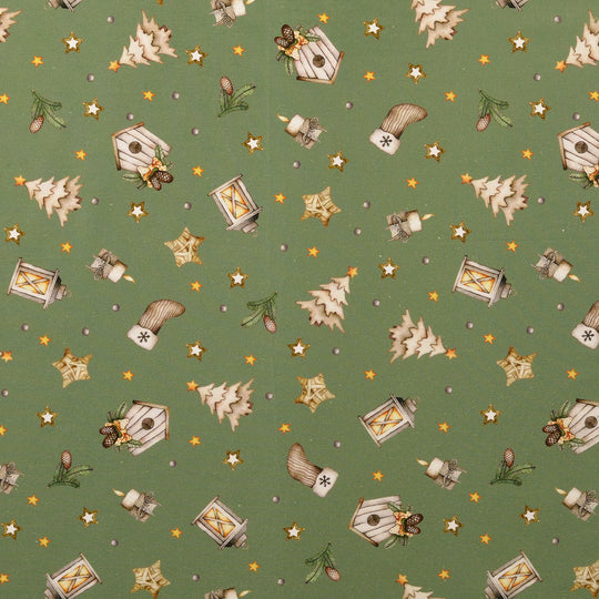 Baumwolle -  Vogelhaus