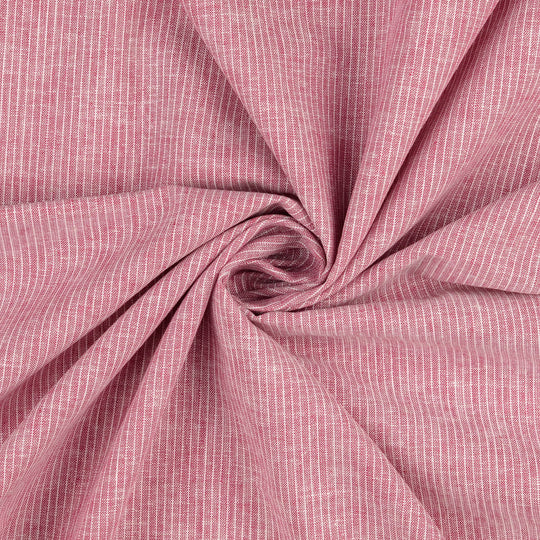 Linen - Marly Stripes Red