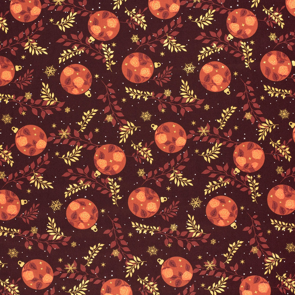 Baumwolle - Kugel Rose