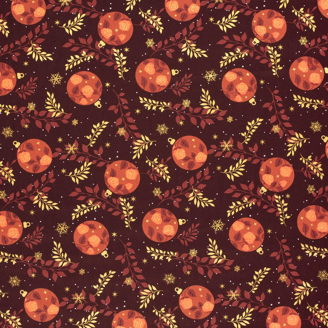 Baumwolle - Kugel Rose