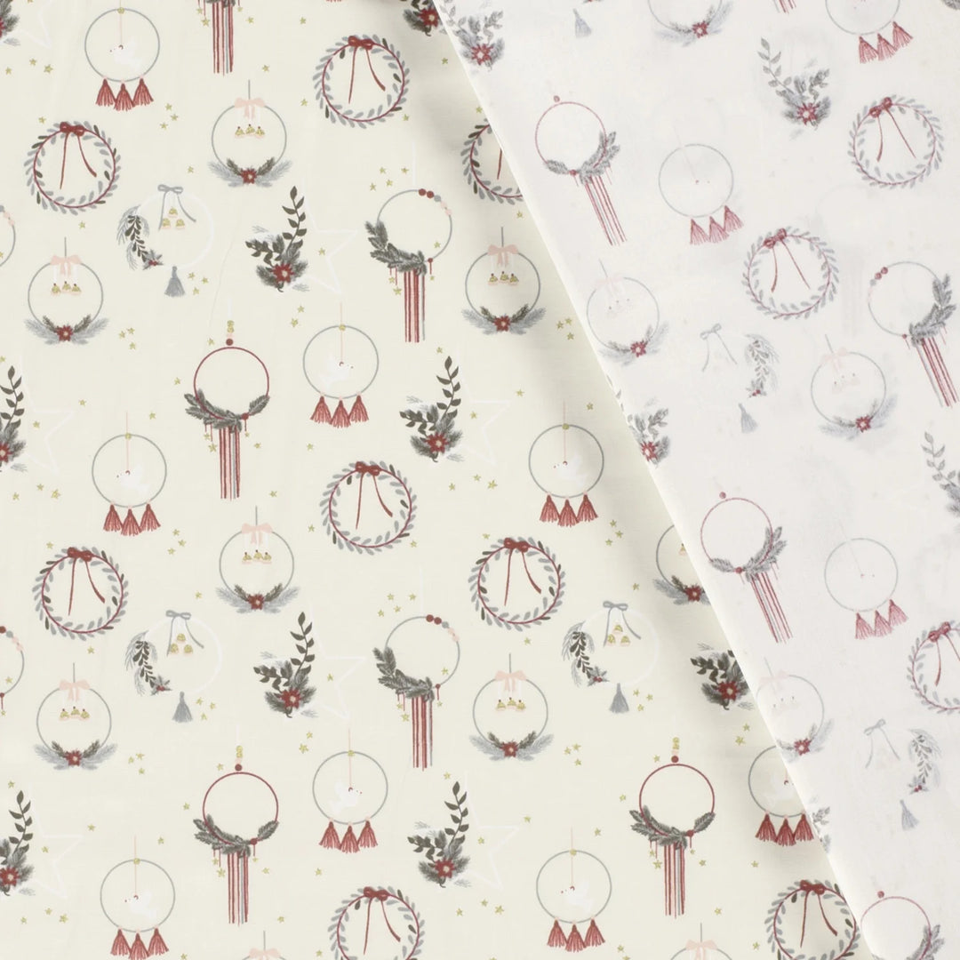 Baumwolle -  Deko Weihnachten