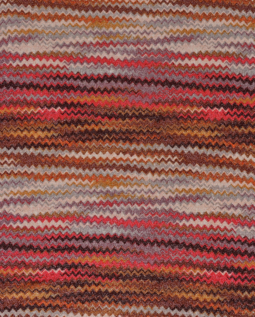 Strick - Lurex ZigZag
