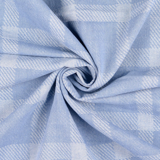 Jeans Jaquard - Hellblau