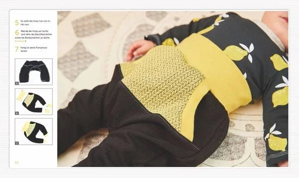 Erstausstattung für Babys nähen - aus Jersey