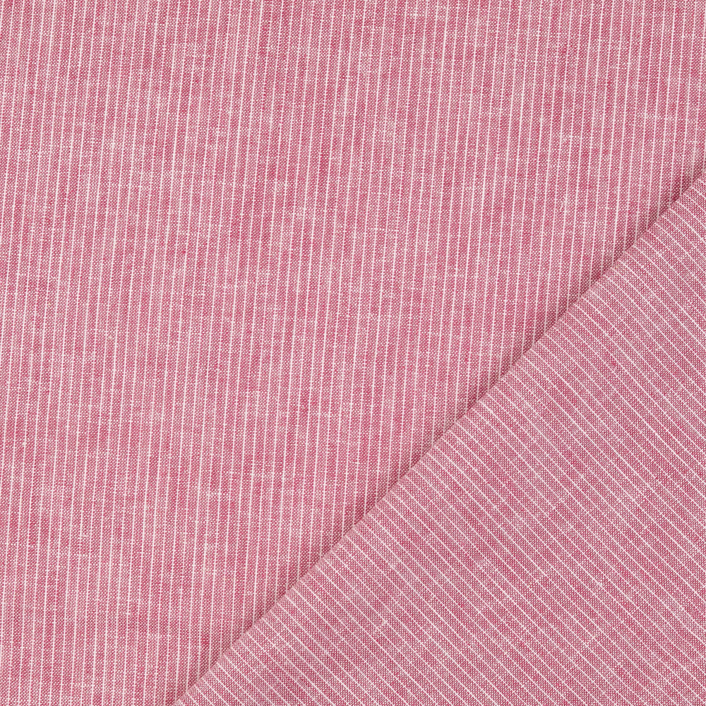 Linen - Marly Stripes Red