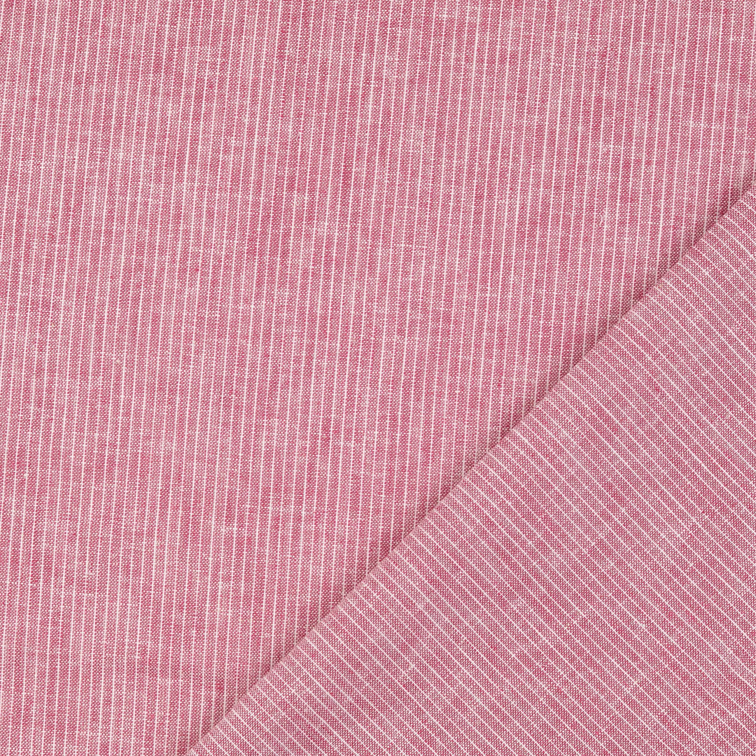 Linen - Marly Stripes Red
