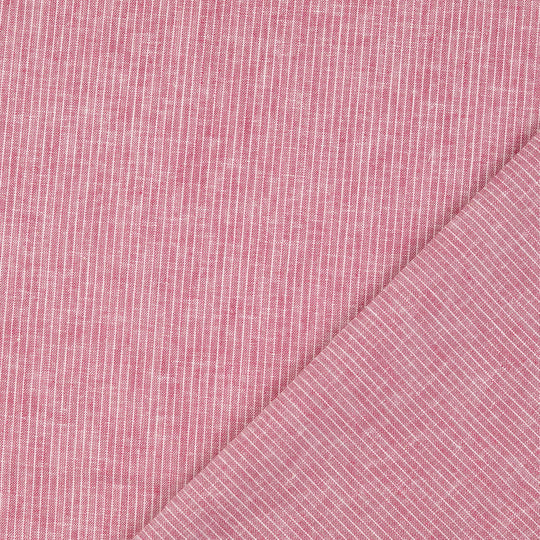 Linen - Marly Stripes Red