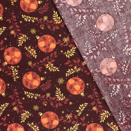 Baumwolle - Kugel Rose