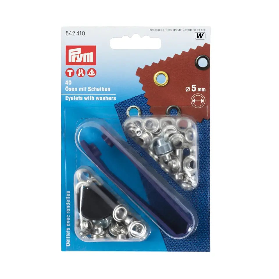 Ösen mit Scheiben 5mm