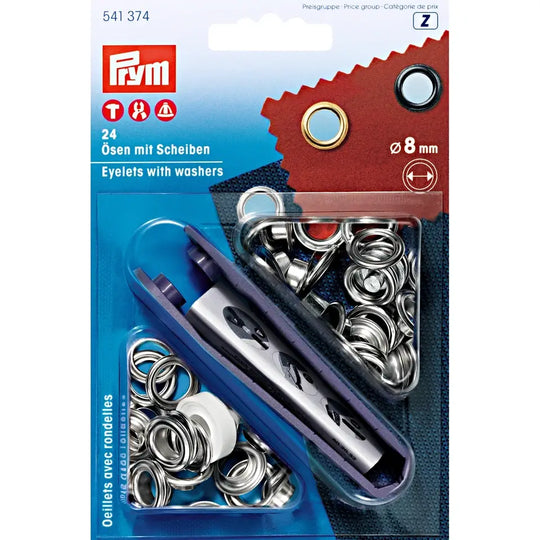 Ösen mit Scheiben 8mm