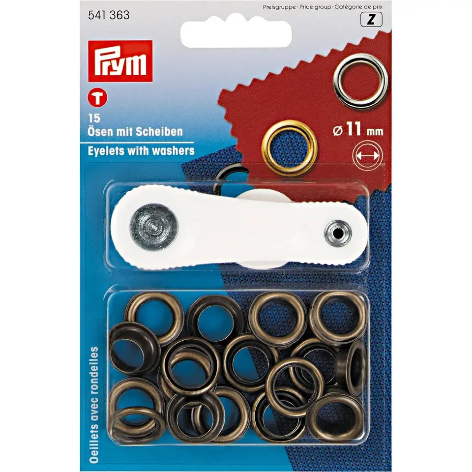 Ösen mit Scheiben 11mm