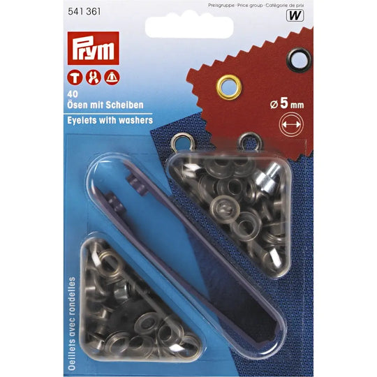 Ösen mit Scheiben 5mm